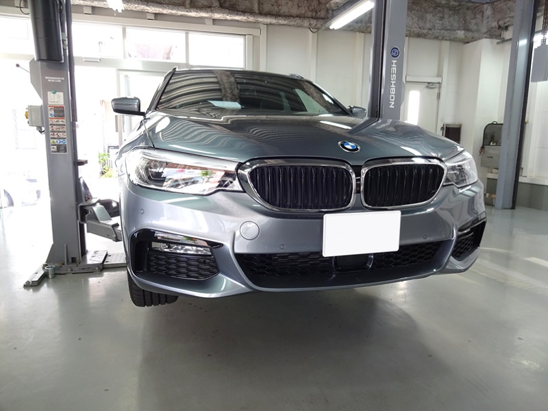 BMW 523d フロント・リアの検証 | リジカラ